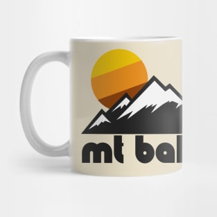 Retro Mt Baldy ))(( Tourist Souvenir Travel California Skiing Design Mug